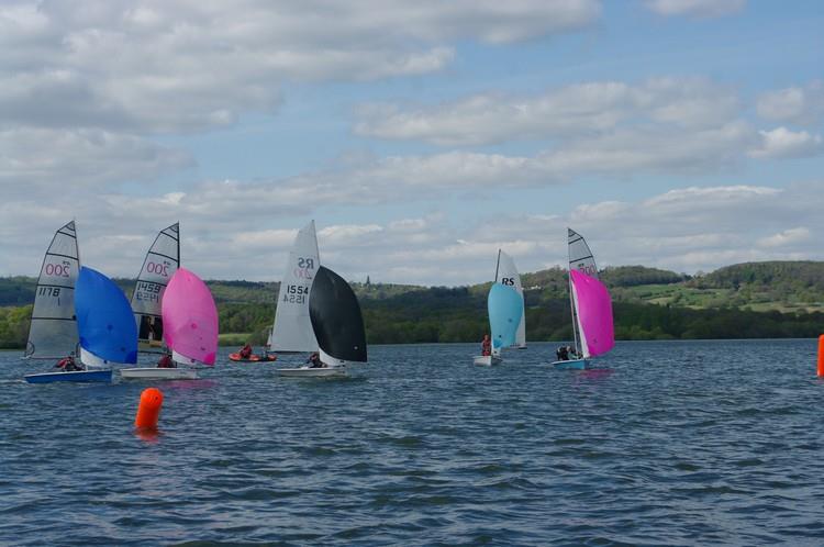 RS200s at Bough Beech photo copyright Dave Derby taken at Bough Beech Sailing Club and featuring the RS200 class