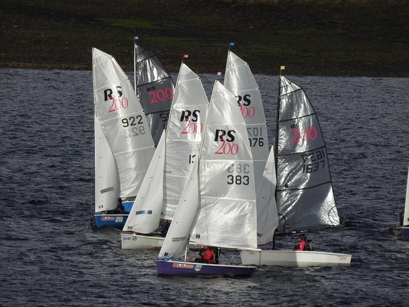 RYA NE Youth Championships at Yorkshire Dales photo copyright Mike Cattermole taken at Yorkshire Dales Sailing Club and featuring the RS200 class