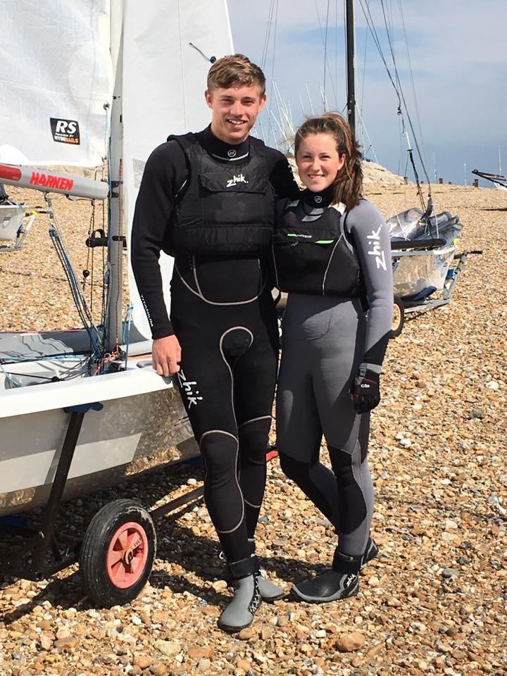 Ollie Groves and Esther Parkhurst win the Rope for Boats RS Sailing Northern Tour photo copyright RS Class Association taken at  and featuring the RS200 class
