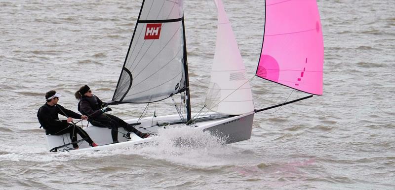 Matt Mee and Emma Norris win the 2ndhanddinghies.com SW Ugly Tour photo copyright William Beere taken at  and featuring the RS200 class