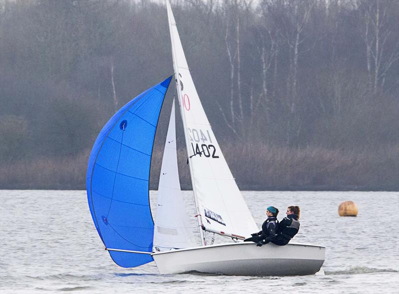 Leigh & Lowton Tipsy Icicle Series Week 2 photo copyright Gerard van den Hoek taken at Leigh & Lowton Sailing Club and featuring the RS200 class