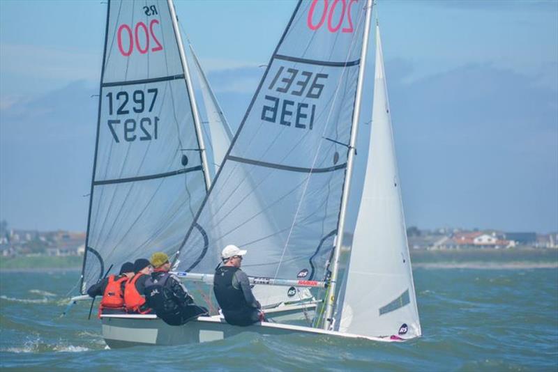 Irish RS Eastern Championships photo copyright Sean Weldon taken at Rush Sailing Club and featuring the RS200 class