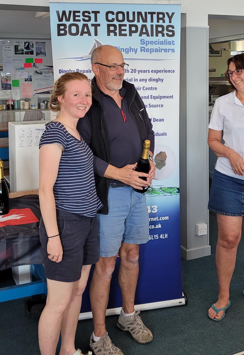 1st bronze won by Izzy Cramp and Stuart Jones - West Country Boat Repairs RS200 SW Ugly Tour 2023 photo copyright RS Class Association taken at Bristol Corinthian Yacht Club and featuring the RS200 class