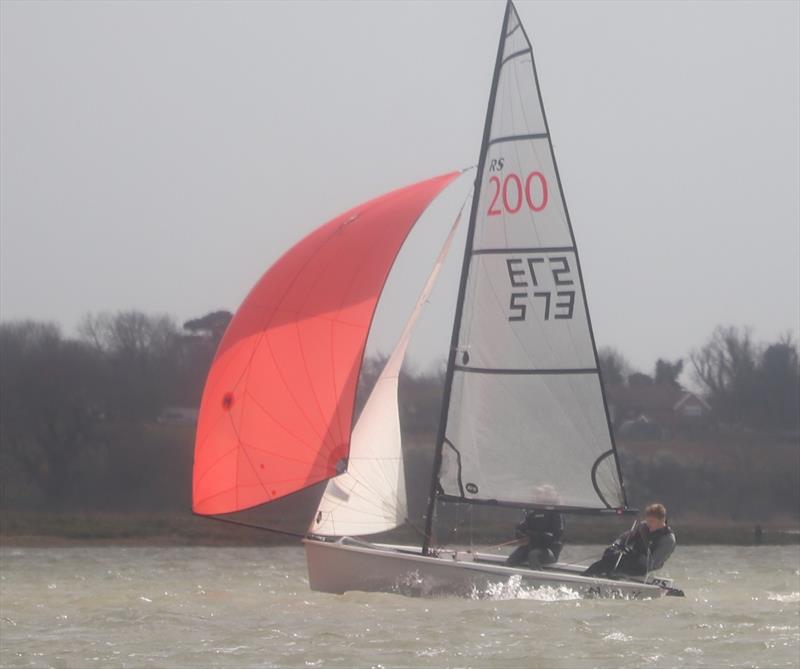 RS200 SEAS Easter Egg Trophy at Waldringfield - photo © Alexis Smith