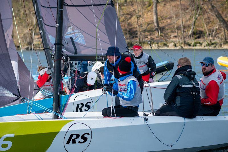 RYA Winter Match Racing Series event 3 at Ullswater photo copyright Phil Burrage taken at Ullswater Yacht Club and featuring the RS21 class