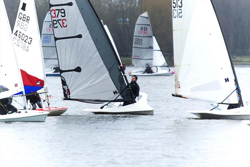 Leigh & Lowton Tipsy Icicle Series Week 3 photo copyright Gerard Van den Hoek taken at Leigh & Lowton Sailing Club and featuring the RS300 class