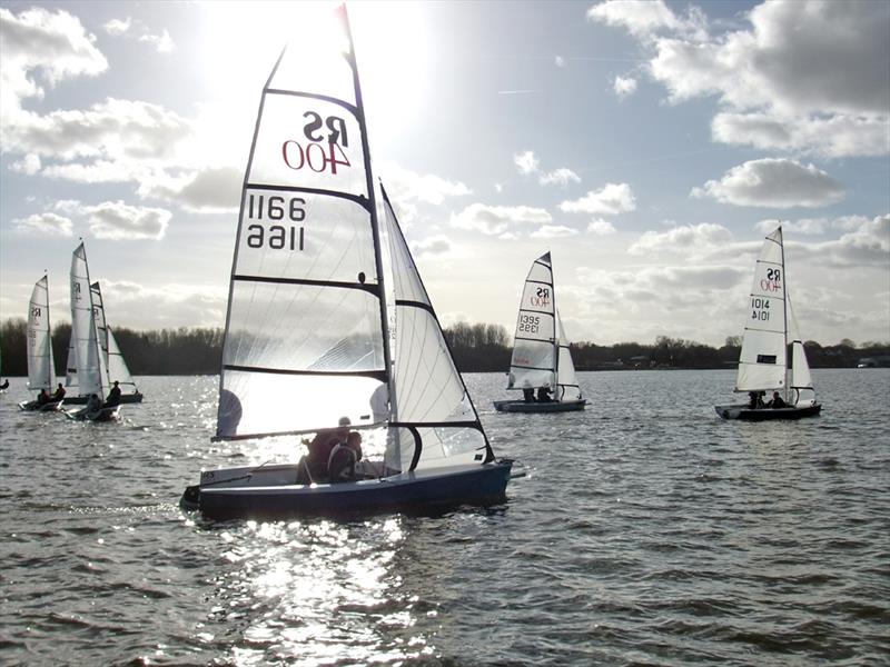 Day 7 of the Crewsaver Tipsy Icicle at Leigh & Lowton photo copyright Paul Allen taken at Leigh & Lowton Sailing Club and featuring the RS400 class