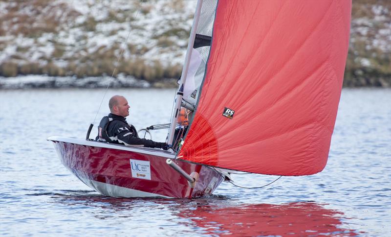 Chris Pickles & Matt Sharman win the Yorkshire Dales Brass Monkey photo copyright Tim Olin / www.olinphoto.co.uk taken at Yorkshire Dales Sailing Club and featuring the RS400 class