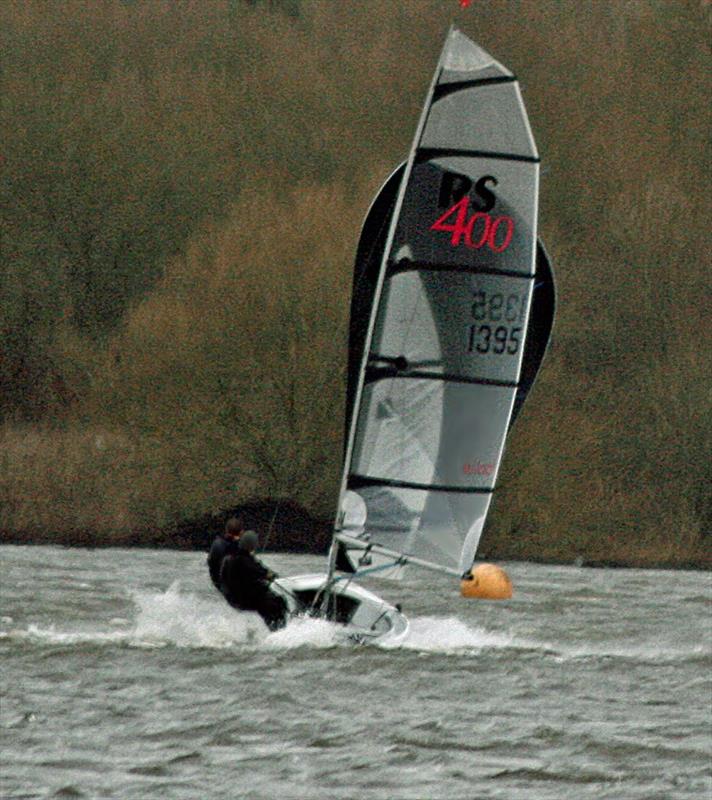 Crewsaver Tipsy Icicle Series week 2 at Leigh & Lowton photo copyright Gerard Van Hoek taken at Leigh & Lowton Sailing Club and featuring the RS400 class
