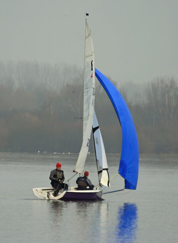 Crewsaver Tipsy Icicle Series week 3 at Leigh & Lowton photo copyright Gerard Vander Hoek taken at Leigh & Lowton Sailing Club and featuring the RS400 class
