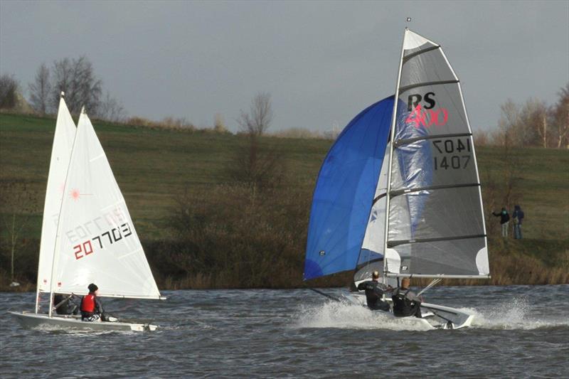 Week 6 of the Tipsy Icicle series at Leigh & Lowton photo copyright Tim Yeates & Paul Hargreaves taken at Leigh & Lowton Sailing Club and featuring the RS400 class