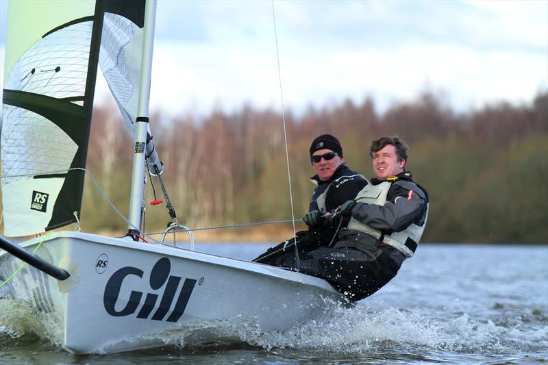 Week 7 of the Tipsy Icicle Series at Leigh & Lowton photo copyright Gerard Van den Hoek taken at Leigh & Lowton Sailing Club and featuring the RS400 class