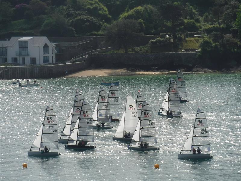 Whitsun Open Meeting at Salcombe 2016 photo copyright Jayne Morris taken at Salcombe Yacht Club and featuring the RS400 class