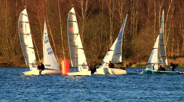 Leigh & Lowton Revett Series day 4 photo copyright Gerard Van den Hoek taken at Leigh & Lowton Sailing Club and featuring the RS400 class