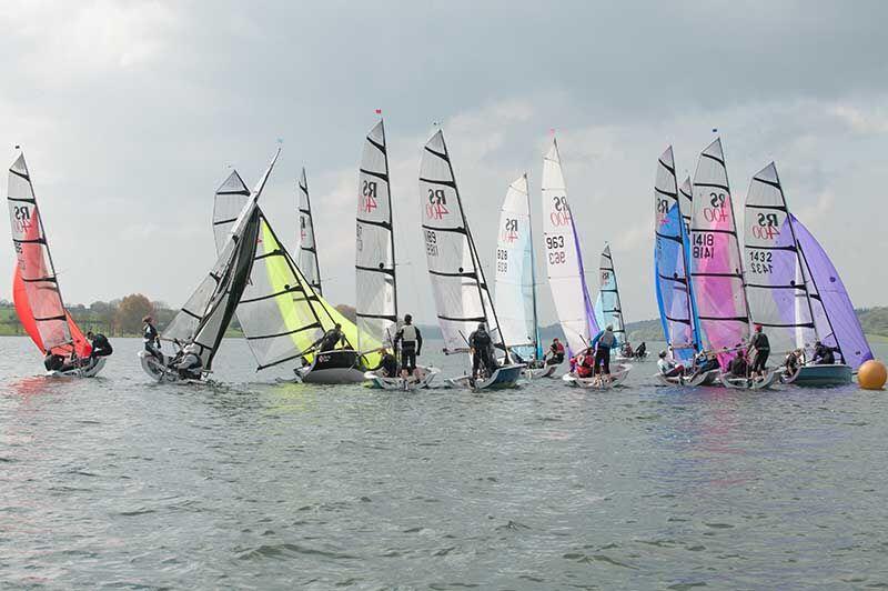 RS400s during the RS Sprint Championship at Rutland - photo © Peter Fothergill