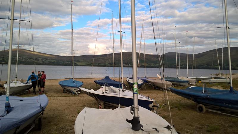 Irish RS400 Inlands at Blessington photo copyright Kevin Brazel taken at Blessington Sailing Club and featuring the RS400 class