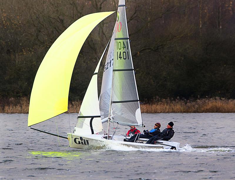 Leigh & Lowton Revett Series day 3 photo copyright Gerard van den Hoek taken at Leigh & Lowton Sailing Club and featuring the RS400 class