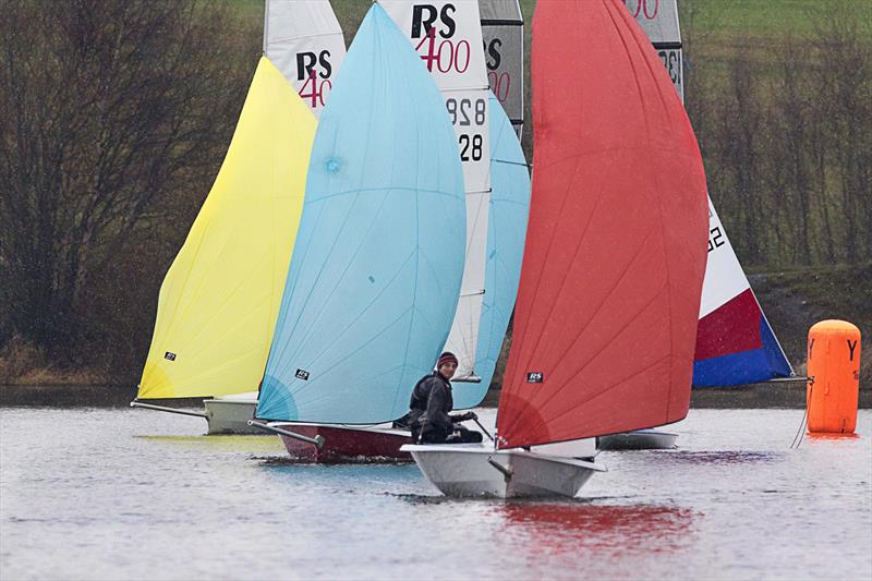 Leigh & Lowton Revett Series day 5 photo copyright Gerard van den Hoek taken at Leigh & Lowton Sailing Club and featuring the RS400 class