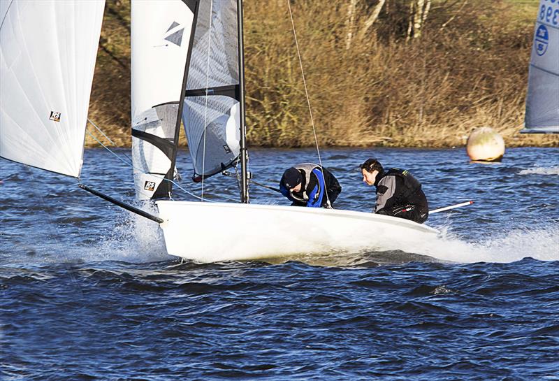 Leigh & Lowton Tipsy Icicle Series Week 1 photo copyright Gerard Van den Hoek taken at Leigh & Lowton Sailing Club and featuring the RS400 class