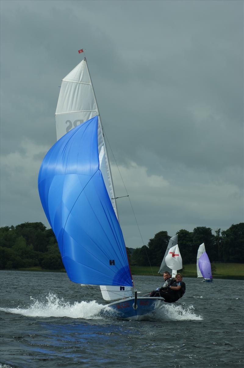 Bass Week Racing photo copyright Kevin Bilham taken at Bassenthwaite Sailing Club and featuring the RS400 class
