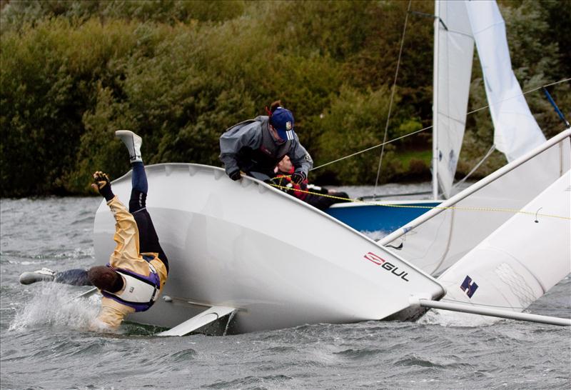 RS400s at Notts County photo copyright David Eberlin taken at Notts County Sailing Club and featuring the RS400 class