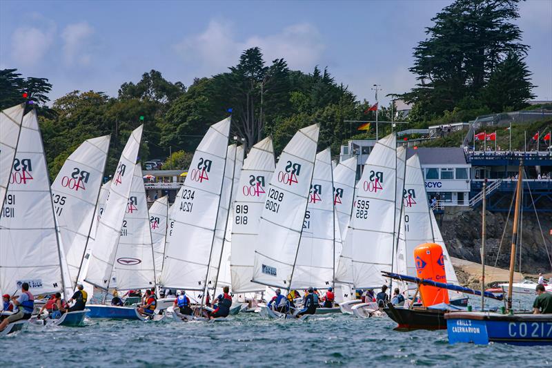 RS400s at SCYC Abersoch Dinghy Week 2002 - photo © Martin Turtle / Turtle Photography