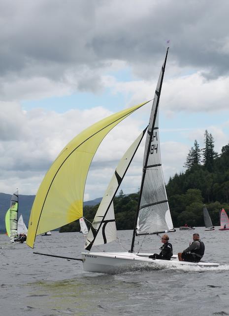 Craftinsure Bass Week 2023 photo copyright William Carruthers taken at Bassenthwaite Sailing Club and featuring the RS400 class
