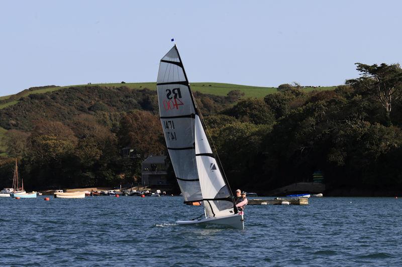 Salcombe Yacht Club Autumn Series Race 6 photo copyright Lucy Burn taken at Salcombe Yacht Club and featuring the RS400 class