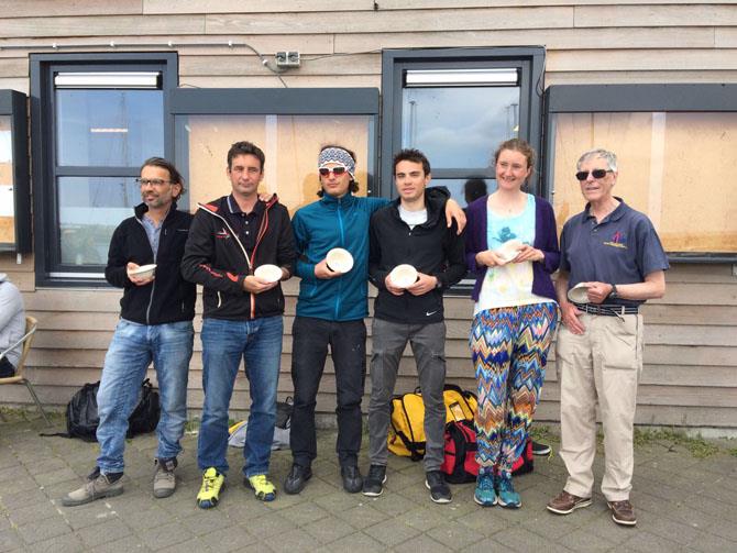 Prize winners in the RS500 Eurocup at Medemblik photo copyright Michiel Geerling taken at Regatta Center Medemblik and featuring the RS500 class