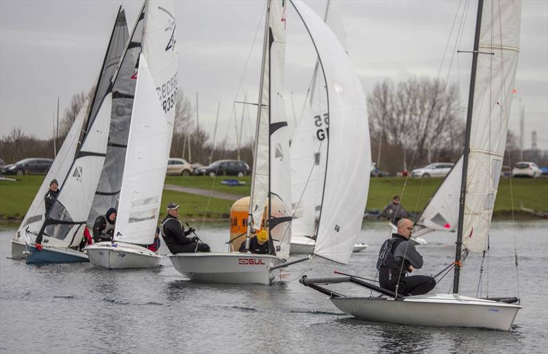 Notts County First of Year Charity Race photo copyright David Eberlin taken at Notts County Sailing Club and featuring the RS600 class