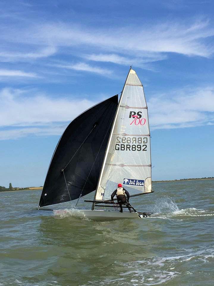 Day 6 at Learning & Skills Solutions Pyefleet Week photo copyright Jane Yolande taken at Brightlingsea Sailing Club and featuring the RS700 class