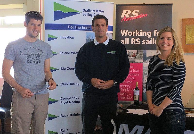 Matt Humphreys and Amy Cartwright took fourth place in the Magic Marine RS800 Grand Prix series photo copyright GWSC taken at Grafham Water Sailing Club and featuring the RS800 class