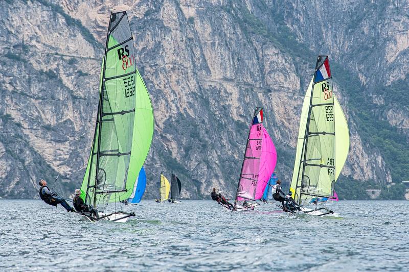 RS800 Europeans at Lake Garda, Italy day 4 photo copyright Emilio Sabtinelli taken at Circolo Vela Torbole and featuring the RS800 class