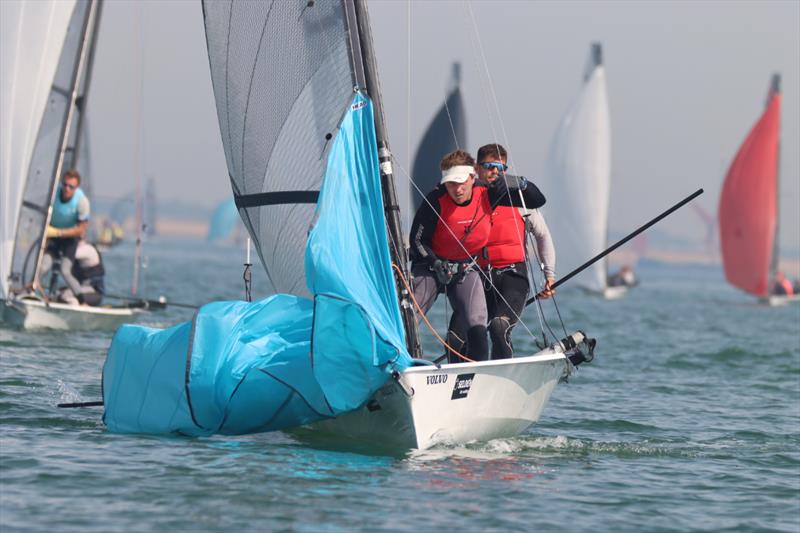 Joe Bradley and Hugh Shone on day 3 of the Noble Marine RS800 Nationals at Brighlingsea photo copyright William Stacey taken at Brightlingsea Sailing Club and featuring the RS800 class