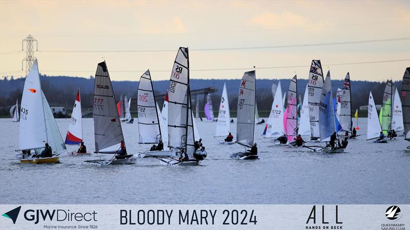 GJW Direct 48th Bloody Mary photo copyright Mark Jardine taken at Queen Mary Sailing Club and featuring the RS800 class