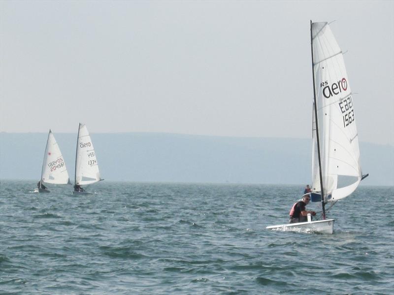 Adrian Bateman  on day 7 of the LTSC Sunday Late Summer Series photo copyright Steve Underwood taken at Lymington Town Sailing Club and featuring the  class