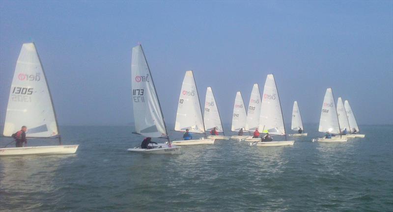 RS Aero Winter Training at Hayling photo copyright Peter Barton taken at Hayling Island Sailing Club and featuring the  class