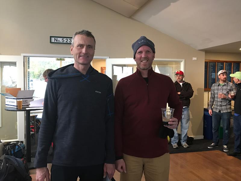 Carl Buchan and Derek Bottles take Gold and Silver at CYC Seattle's Turkey Bowl photo copyright CYC taken at Corinthian Yacht Club of Seattle and featuring the  class