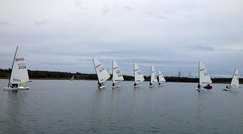 RS Aero Winter Training at Oxford photo copyright Shaun Priestley taken at Oxford Sailing Club and featuring the  class
