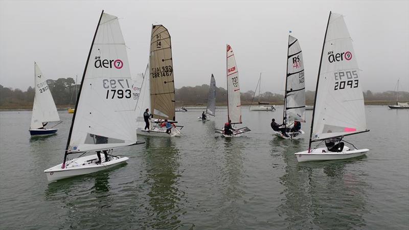 A light start at LTSC's Hot Toddy photo copyright LTSC taken at Lymington Town Sailing Club and featuring the  class