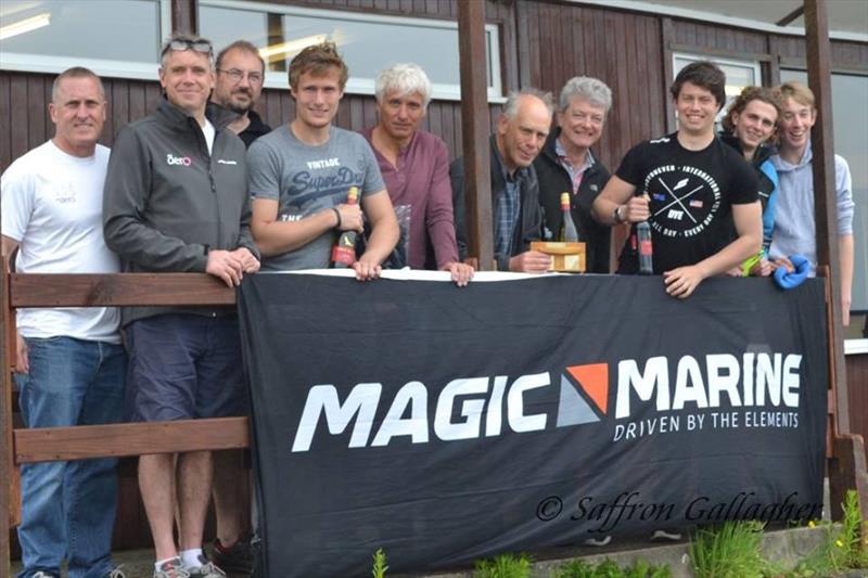 Prize winners in the Magic Marine RS Aero UK Southern Circuit at Sutton Bingham photo copyright Saffron Gallaghe taken at Sutton Bingham Sailing Club and featuring the  class