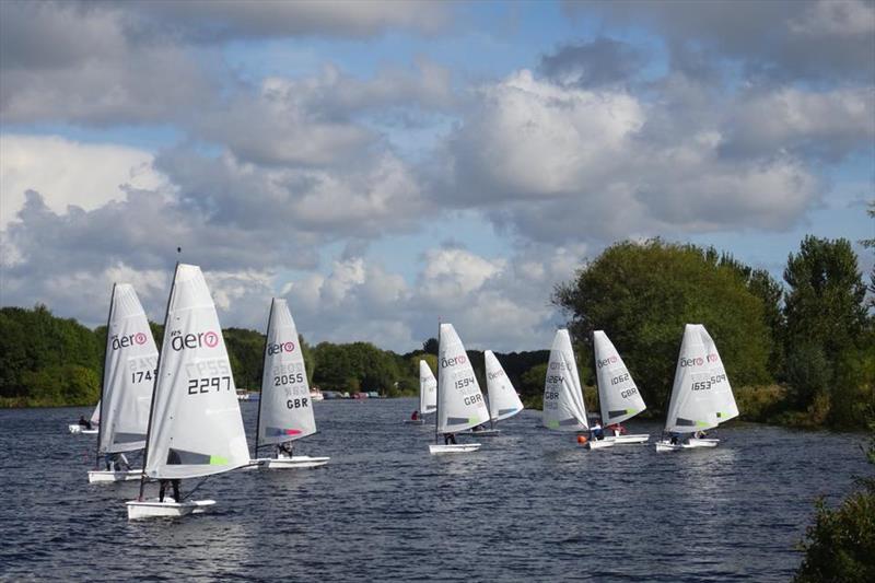 RS Aeros on the Trent photo copyright Nottingham SC taken at Nottingham Sailing Club and featuring the  class