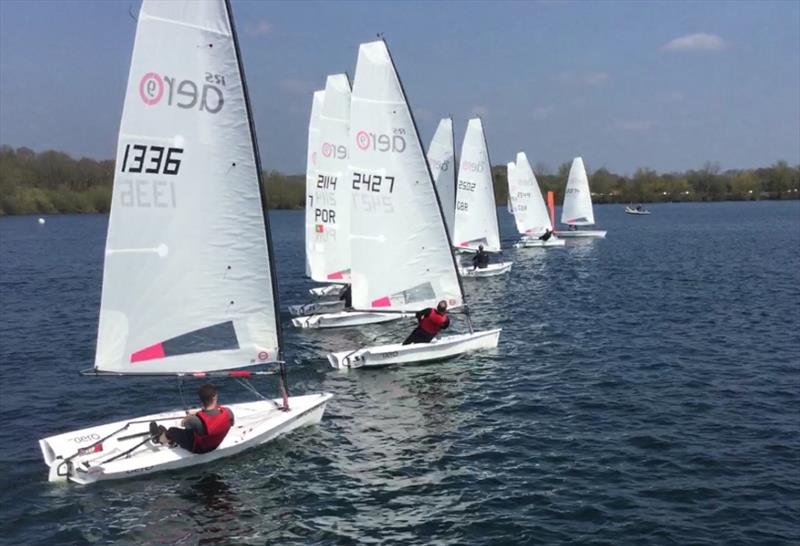 RS Aero UK Spring Championships photo copyright Burghfield Sailing Club taken at Burghfield Sailing Club and featuring the  class