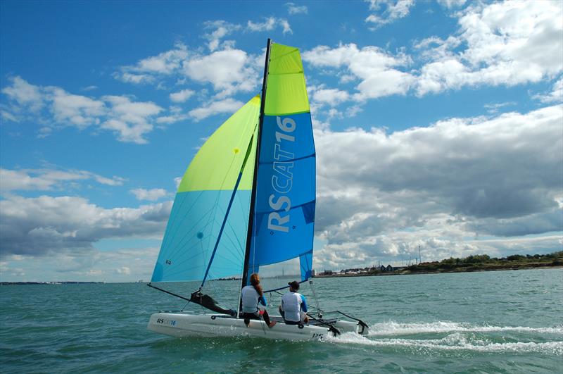 The RS CAT16 photo copyright RS Sailing taken at  and featuring the RS CAT16 class