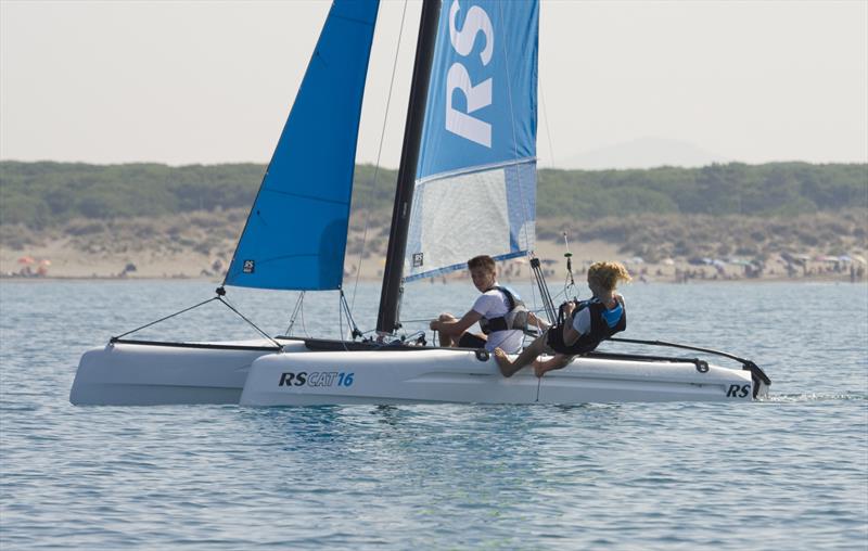 The RS CAT16 photo copyright RS Sailing taken at  and featuring the RS CAT16 class