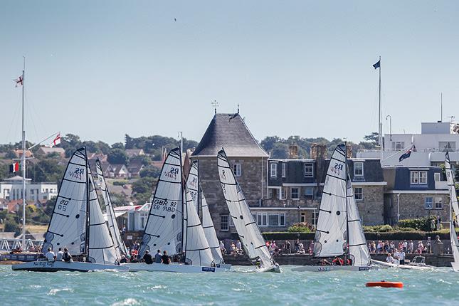 Riff Raff on day 7 at Aberdeen Asset Management Cowes Week photo copyright Paul Wyeth / www.pwpictures.com taken at Cowes Combined Clubs and featuring the RS Elite class