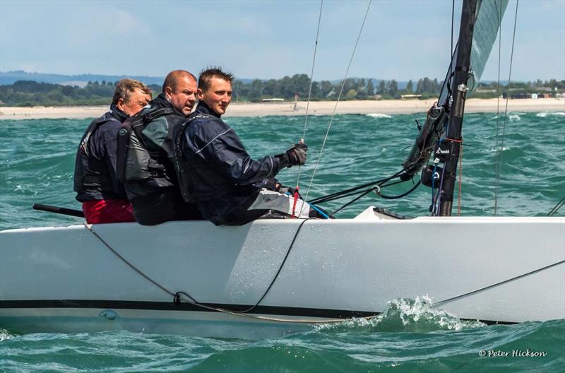 More T Vicar on the final day of the Zhik RS Elite Nationals photo copyright Peter Hickson taken at Hayling Island Sailing Club and featuring the RS Elite class