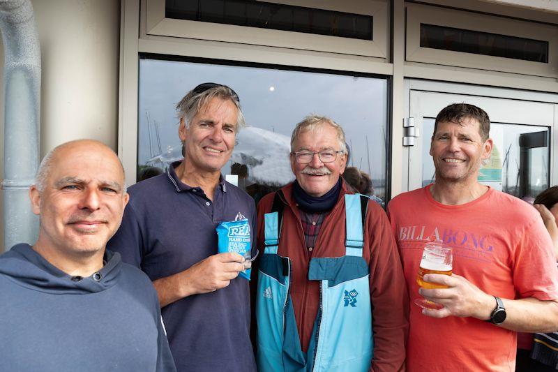 Winners and PRO in the RS Elite class at Chichester Harbour Race Week photo copyright Alasdair McLeod taken at Hayling Island Sailing Club and featuring the RS Elite class