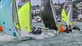 Part of the 46 boat RS: Feva fleet contesting the class NZ National Championships - May 2023 © Michael Brown