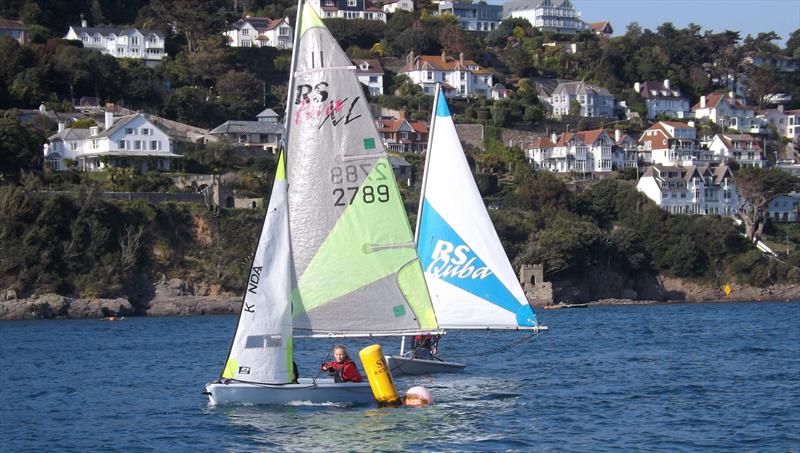 Salcombe Yacht Club Autumn Series Race 2 photo copyright Adrian Griffin taken at Salcombe Yacht Club and featuring the RS Feva class